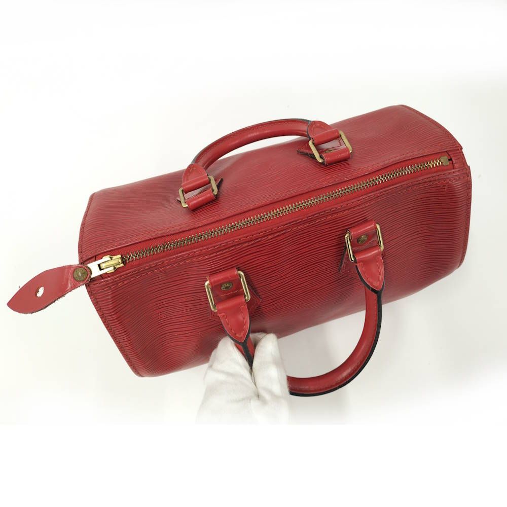 Louis Vuitton Speedy 25 Handbag Epi Castilian — view 8