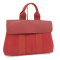 Hermes Valparaiso PM Handbag Leather Canvas