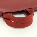 Hermes Valparaiso PM Handbag Leather Canvas — view 4