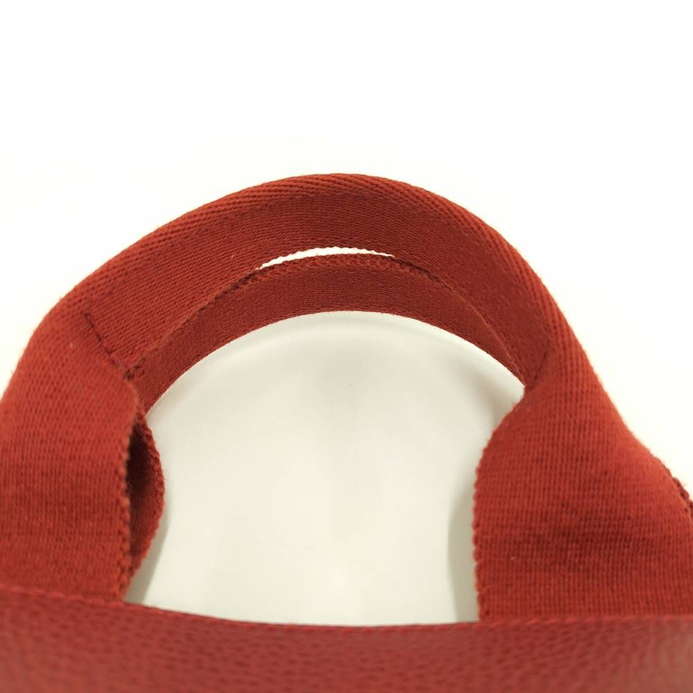 Hermes Valparaiso PM Handbag Leather Canvas — view 5