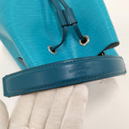 Louis Vuitton Neo Noe BB Handbag Epi Blue — view 7