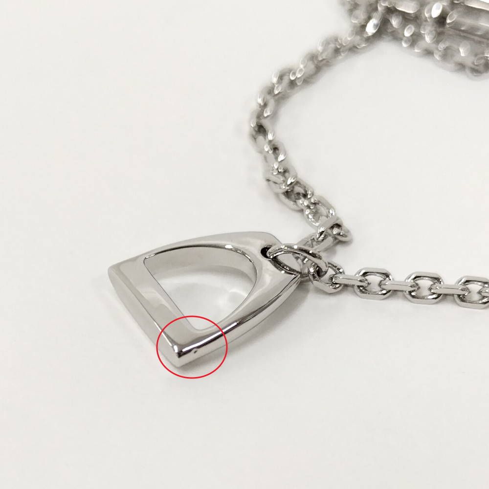 Hermes Necklace Joquette PM Silver — view 6