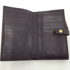 Bottega Veneta Bifold Wallet Intrecciato Leather Bordeaux — view 2
