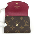 Louis Vuitton Porte-Monnaie Rosalie Monogram Fuchsia Coin Purse — view 2