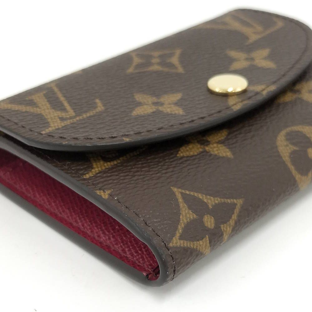 Louis Vuitton Porte-Monnaie Rosalie Monogram Fuchsia Coin Purse — view 5