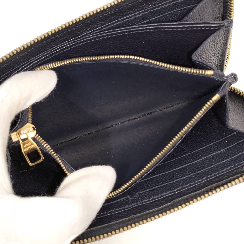 Louis Vuitton Zippy Wallet Zip Around Monogram Empreinte Marie Nulge — view 9