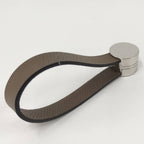 Hermes Maris Series Button Glove Holder Epsom Leather Gray Ju Gloves — view 5