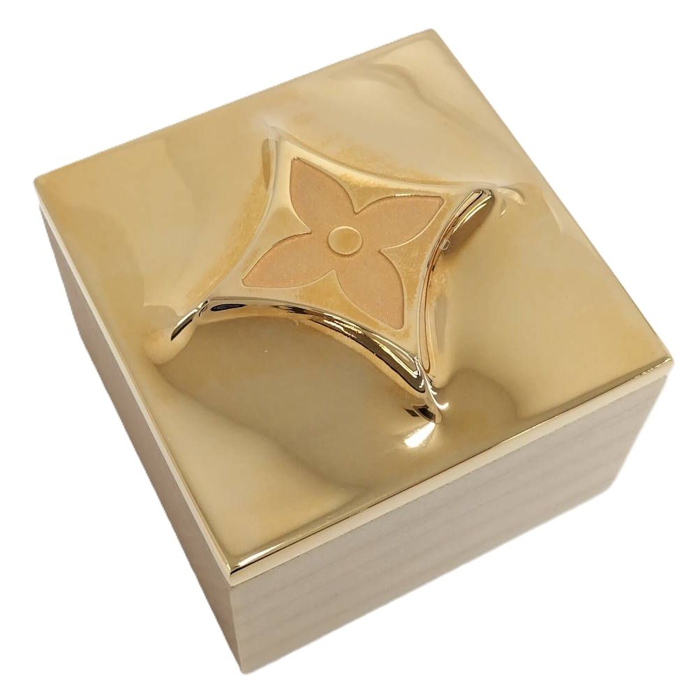 Louis Vuitton Metal Glam Box Gold Shoulder