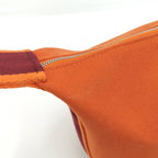 Hermes Brid-a-brac Pouch Canvas Orange — view 7