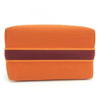 Hermes Brid-a-brac Pouch Canvas Orange — view 5