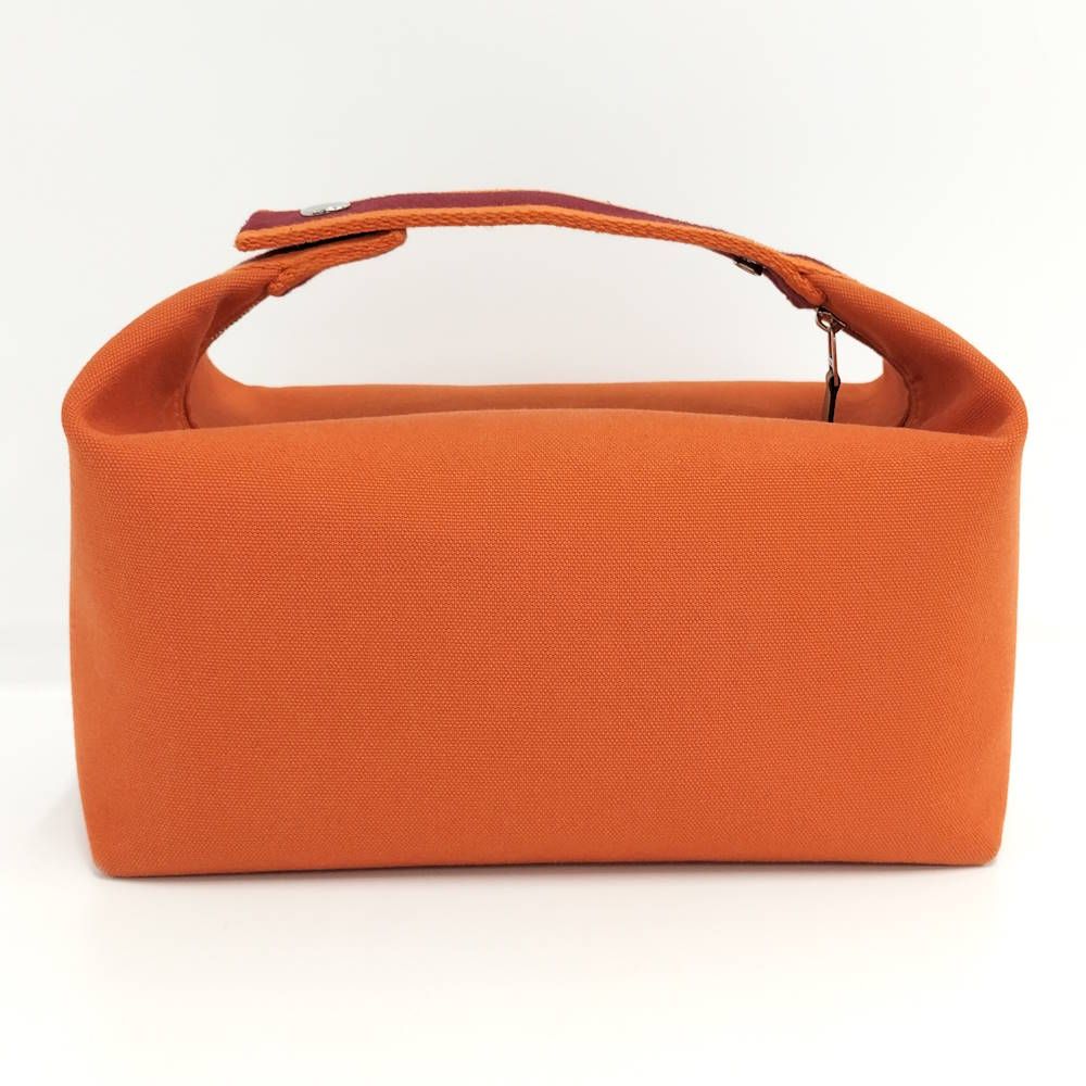 Hermes Brid-a-brac Pouch Canvas Orange — view 2