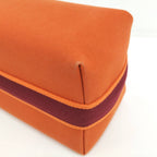 Hermes Brid-a-brac Pouch Canvas Orange — view 3