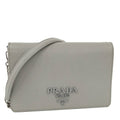 Prada Chain Shoulder Wallet Saffiano