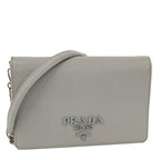 Prada Chain Shoulder Wallet Saffiano