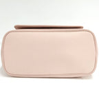 Louis Vuitton Neverfull MM Monogram Empreinte Rose Trianon Cream — view 7