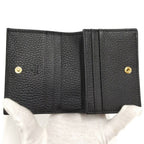 Gucci Compact Wallet GG Marmont Leather Black — view 2