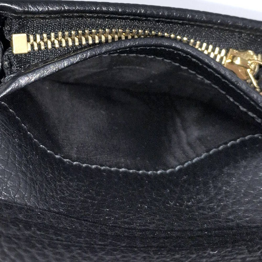 Gucci Compact Wallet GG Marmont Leather Black — view 8