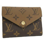 Louis Vuitton Portefeuille Victorine Trifold Wallet Monogram Reverse