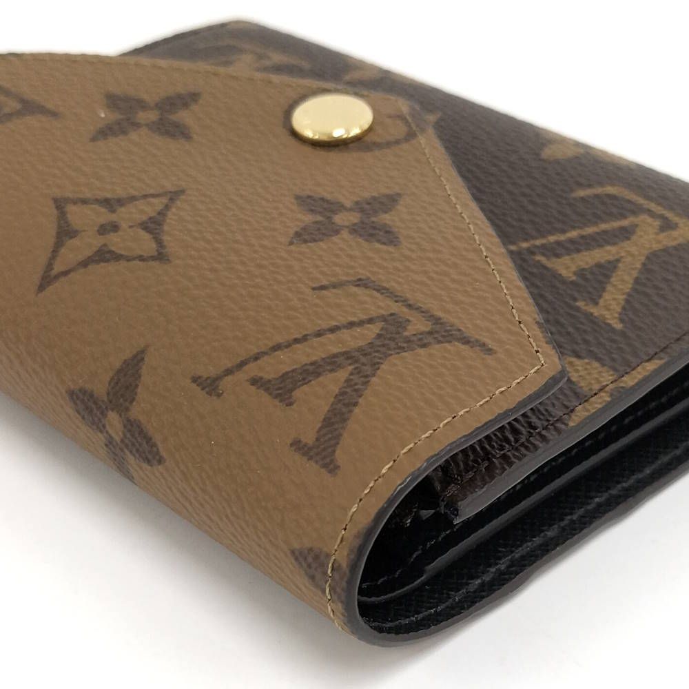 Louis Vuitton Portefeuille Victorine Trifold Wallet Monogram Reverse — view 4
