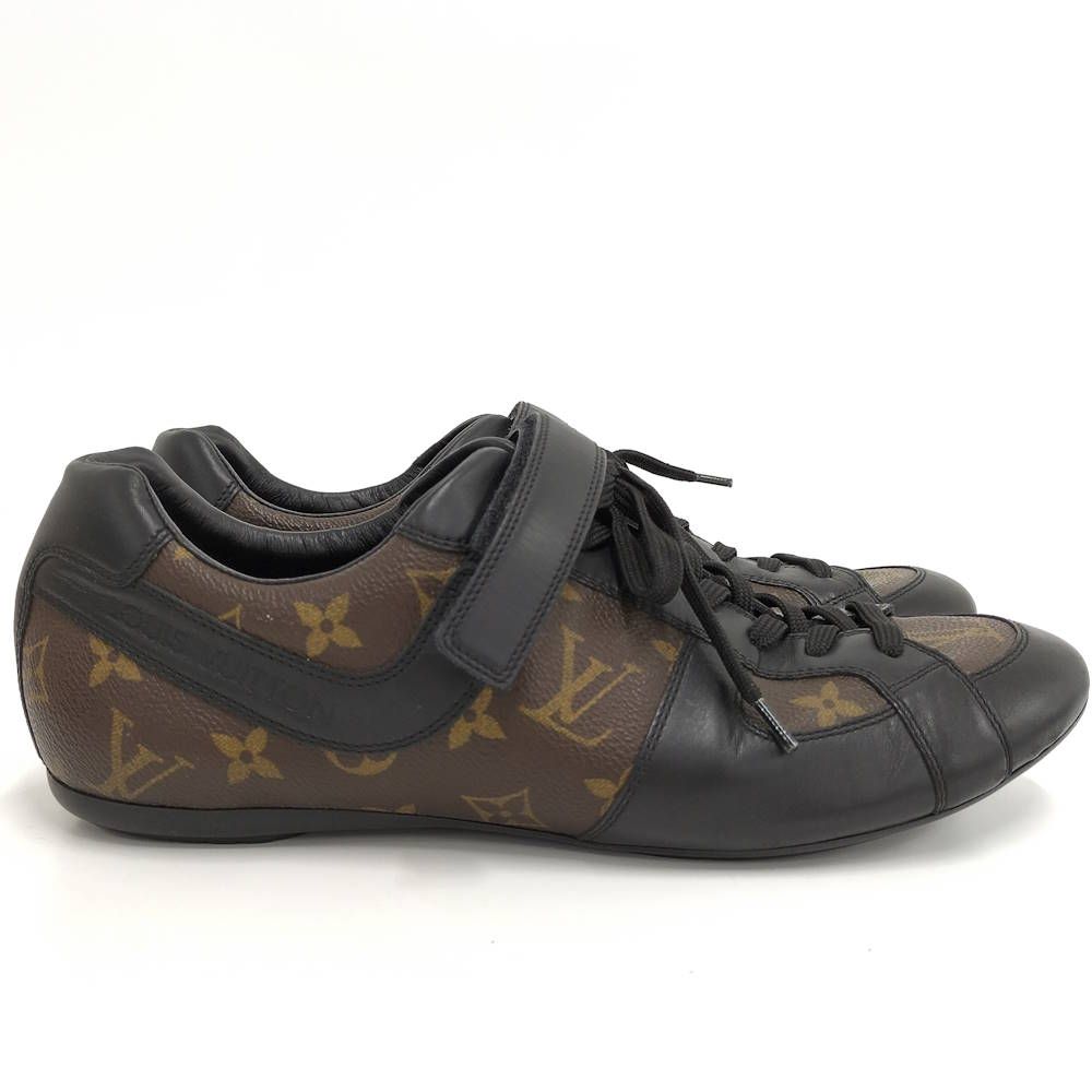 Louis Vuitton Monogram Macassar Globe Trotter Line Sneakers — view 3