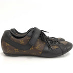 Louis Vuitton Monogram Macassar Globe Trotter Line Sneakers — view 3
