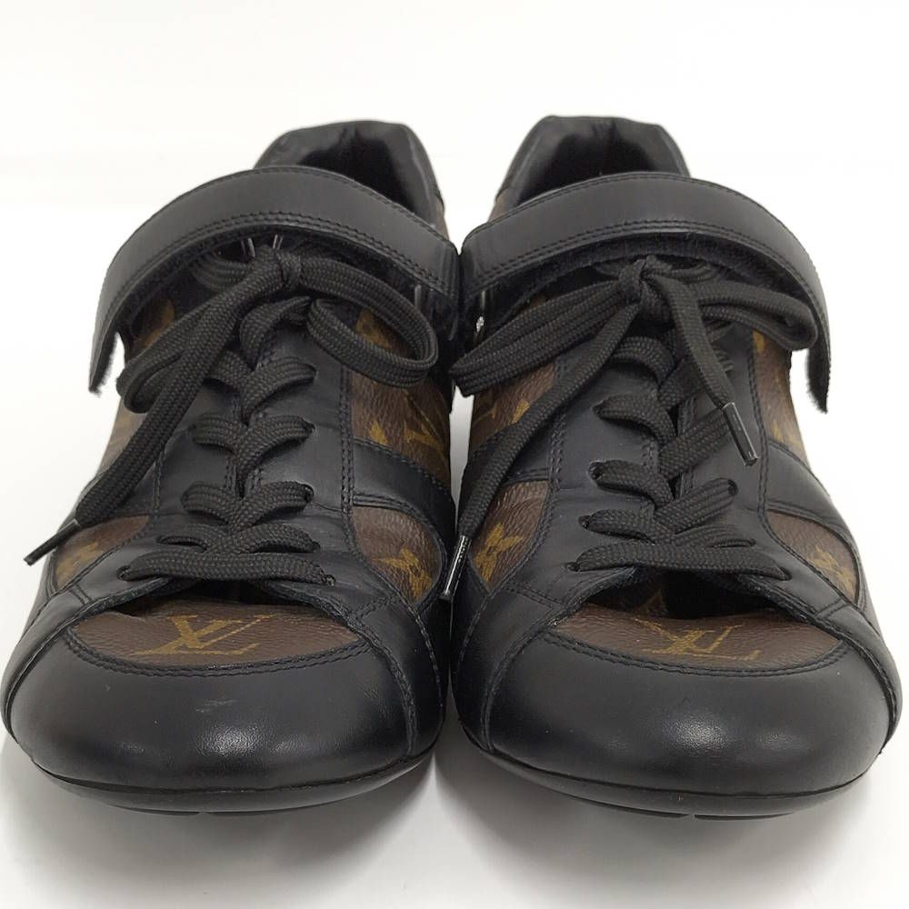Louis Vuitton Monogram Macassar Globe Trotter Line Sneakers — view 4