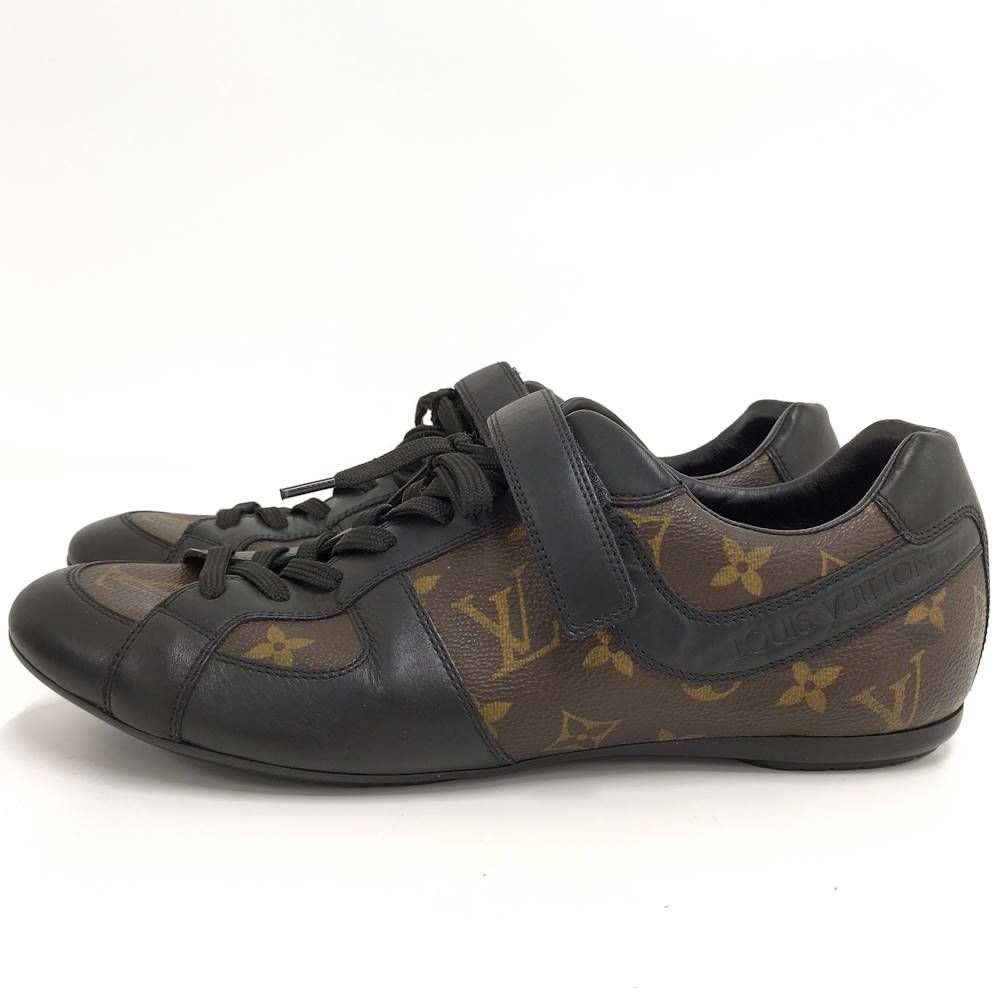 Louis Vuitton Monogram Macassar Globe Trotter Line Sneakers — view 2