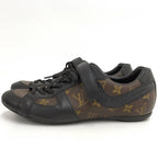 Louis Vuitton Monogram Macassar Globe Trotter Line Sneakers — view 2