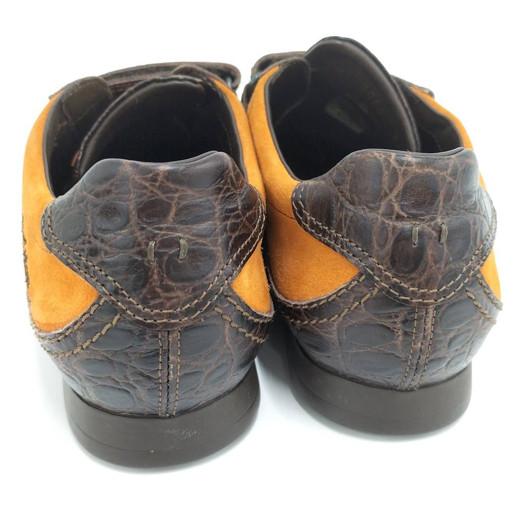 Louis Vuitton Suede Croco Sneaker — view 6