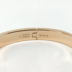 Hermes Mini Click Kelly Bangle Plated Gold Black Bracelet — view 5
