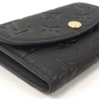 Louis Vuitton Porte-Monnaie Rosalie Bifold Wallet Monogram Empreinte Black — view 5