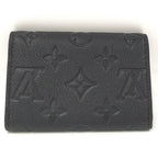 Louis Vuitton Porte-Monnaie Rosalie Bifold Wallet Monogram Empreinte Black — view 3