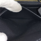 Louis Vuitton Porte-Monnaie Rosalie Bifold Wallet Monogram Empreinte Black — view 8