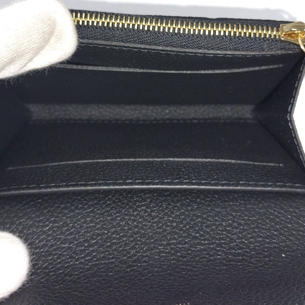 Louis Vuitton Porte-Monnaie Rosalie Bifold Wallet Monogram Empreinte Black — view 7