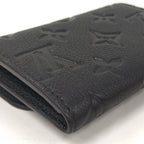 Louis Vuitton Porte-Monnaie Rosalie Bifold Wallet Monogram Empreinte Black — view 6