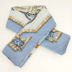 Hermes Carre 90 Scarf Traineaux Et Glissades Silk — view 6