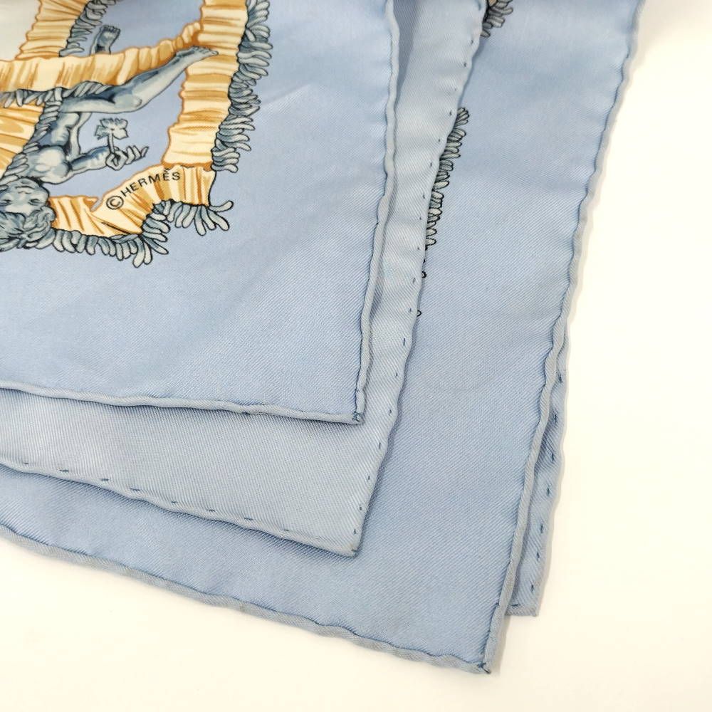 Hermes Carre 90 Scarf Traineaux Et Glissades Silk — view 3
