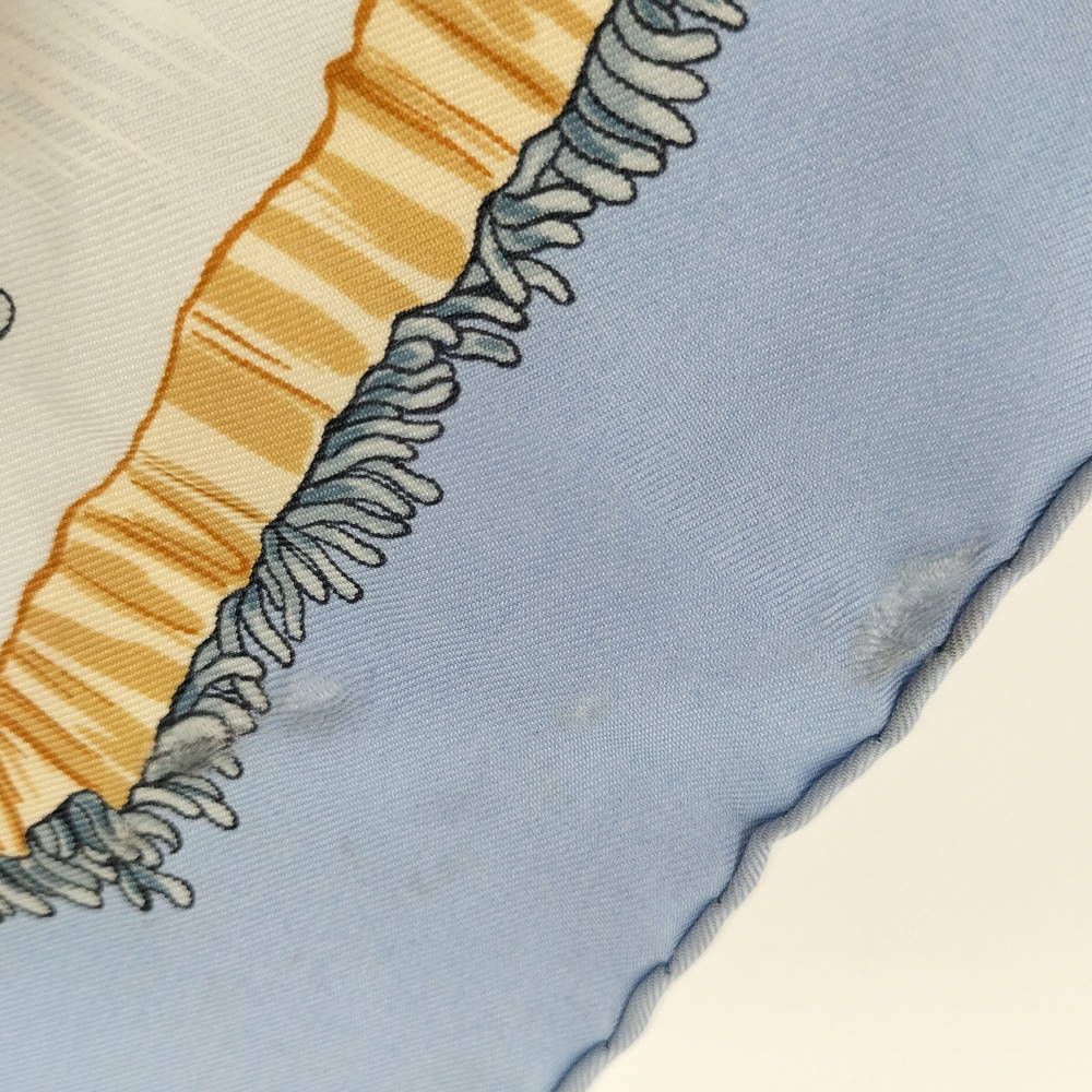Hermes Carre 90 Scarf Traineaux Et Glissades Silk — view 4