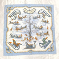 Hermes Carre 90 Scarf Traineaux Et Glissades Silk