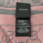 Gucci Scarf GG Pattern Gray Pink — view 5