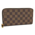 Louis Vuitton Zippy Wallet Damier Ebene Rose Valley