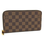 Louis Vuitton Zippy Wallet Damier Ebene Rose Valley