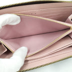 Louis Vuitton Zippy Wallet Damier Ebene Rose Valley — view 9