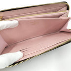 Louis Vuitton Zippy Wallet Damier Ebene Rose Valley — view 8