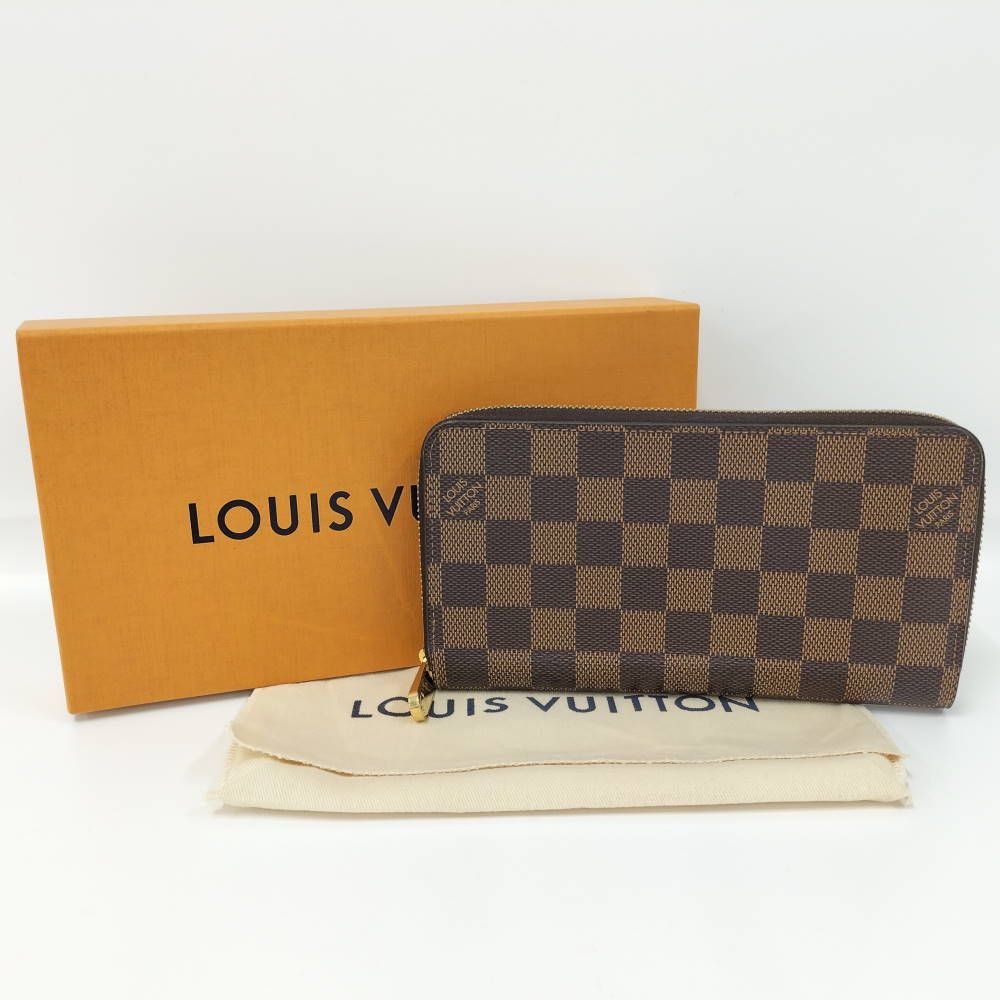 Louis Vuitton Zippy Wallet Zip Around Damier Ebene — view 9