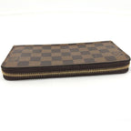 Louis Vuitton Zippy Wallet Zip Around Damier Ebene — view 6