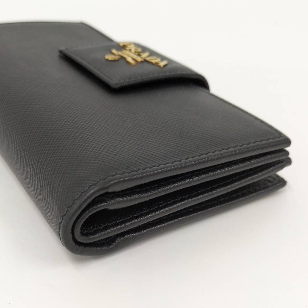 Prada Bifold Wallet Saffiano Nero — view 5