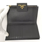 Prada Bifold Wallet Saffiano Nero — view 2