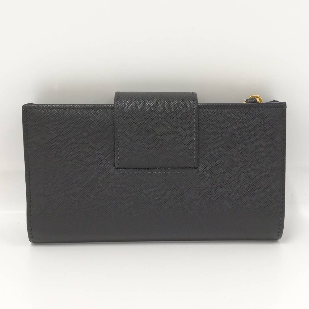 Prada Bifold Wallet Saffiano Nero — view 3