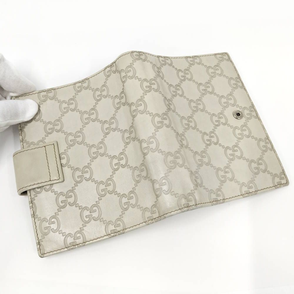 Gucci Notebook Cover Guccissima Leather Ivory Agenda — view 7